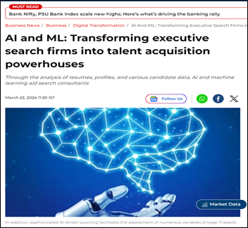 ai and ml: transforming executive search firms into talent acquisition powerhouses